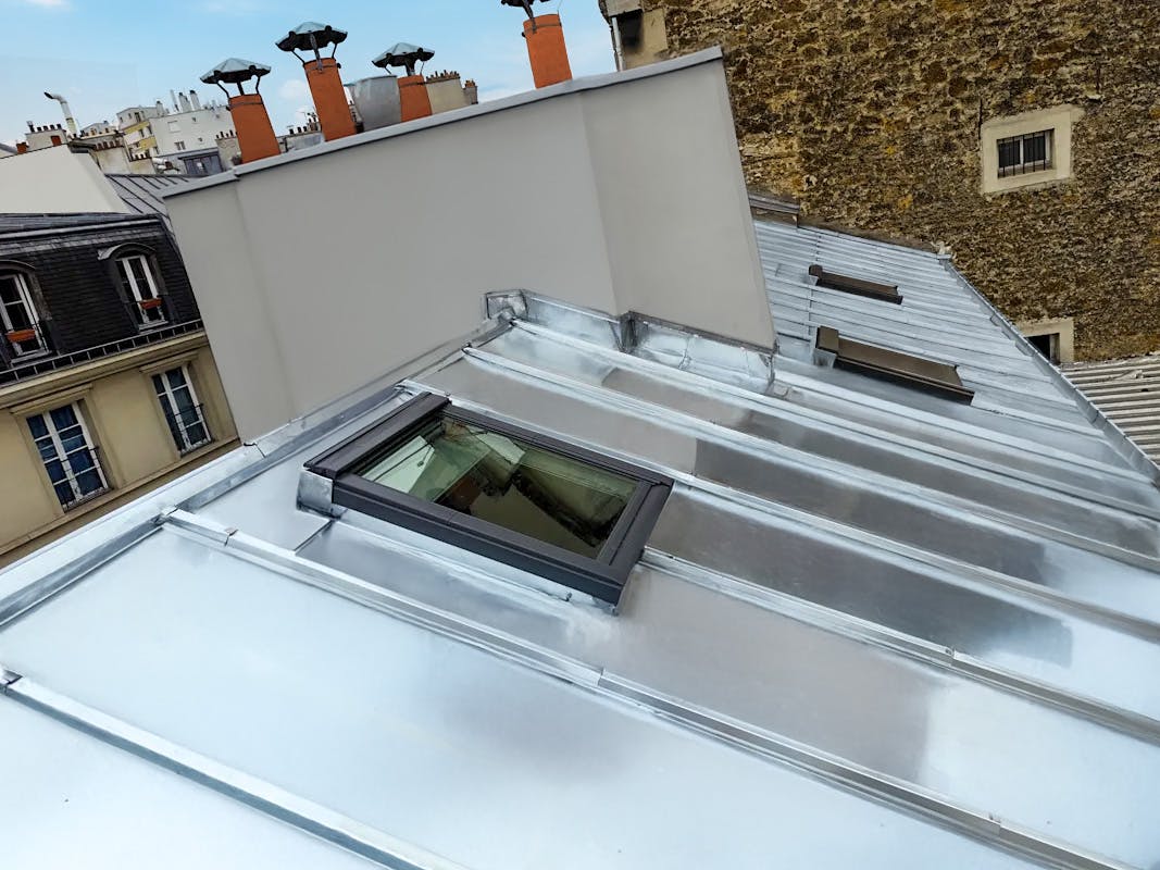 Rénovation de toiture en zinc