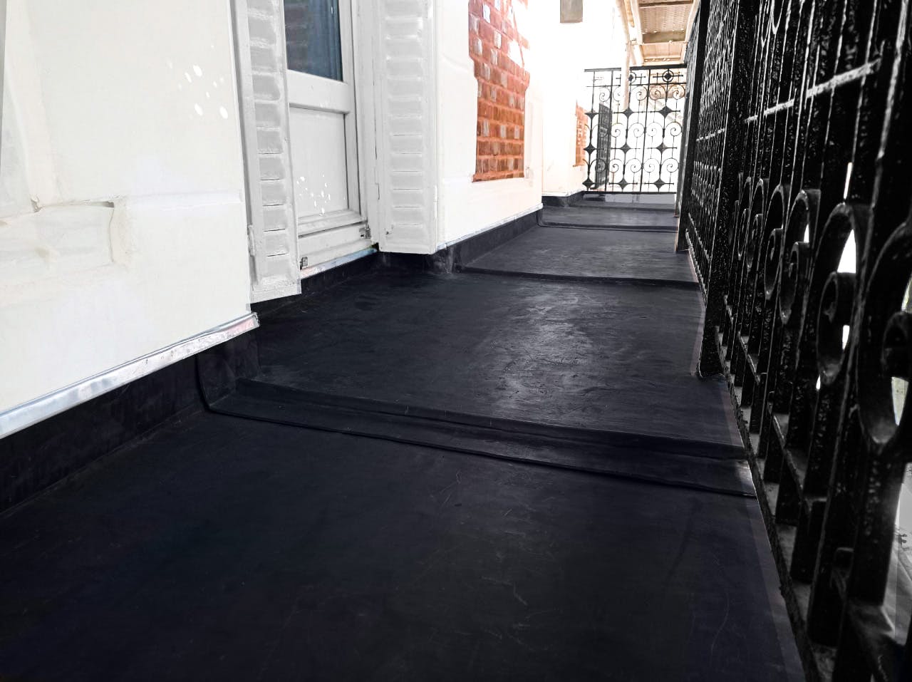 Rénovation de balcon en plomb